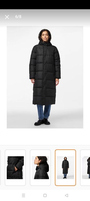 Geacă lungă de iarnă pentru femei