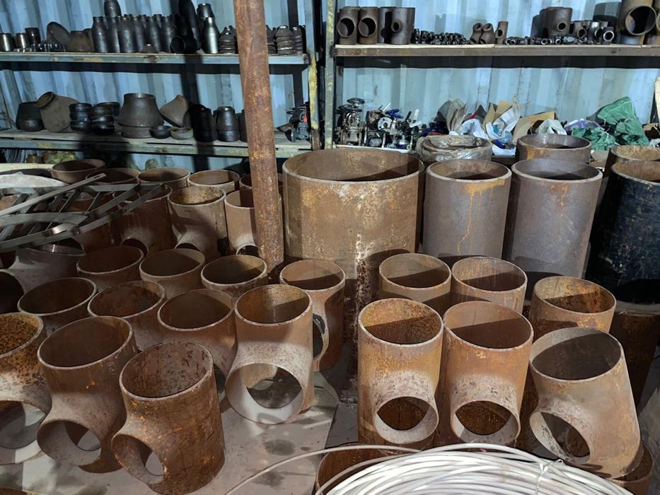 Отвод чугунный, тройники