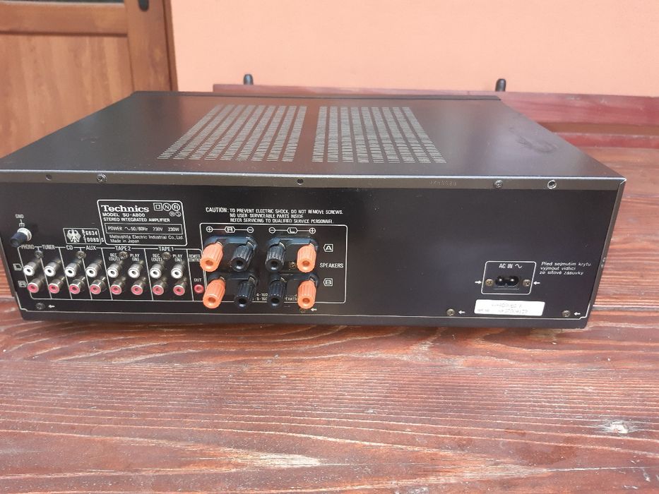 Amplificator stație Technics SU  A 800