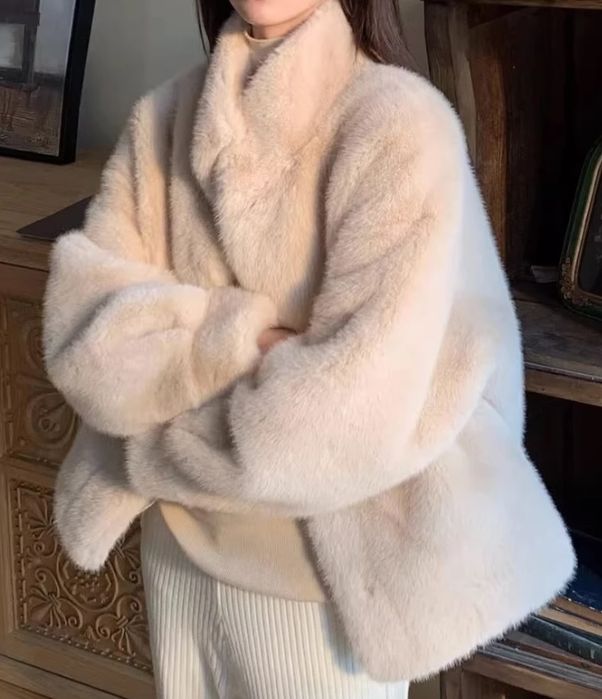 Зимний полушубок