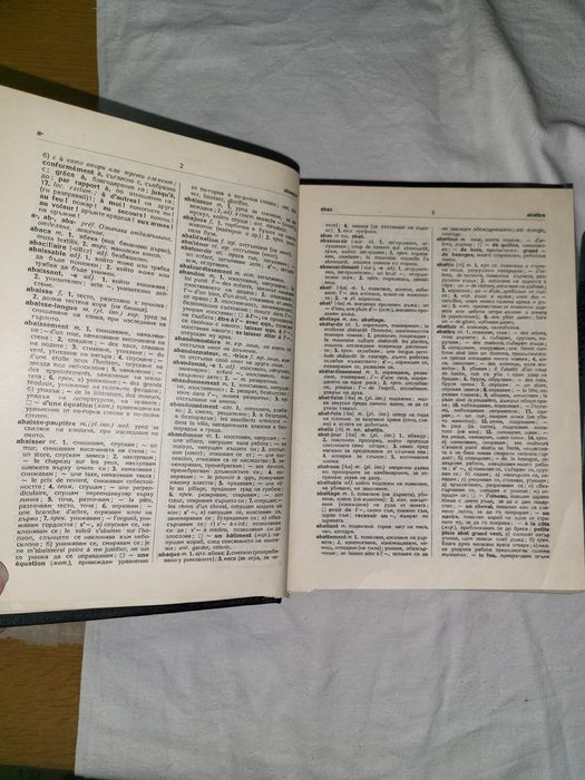 Френско - български речник и подаръци 10 лв.