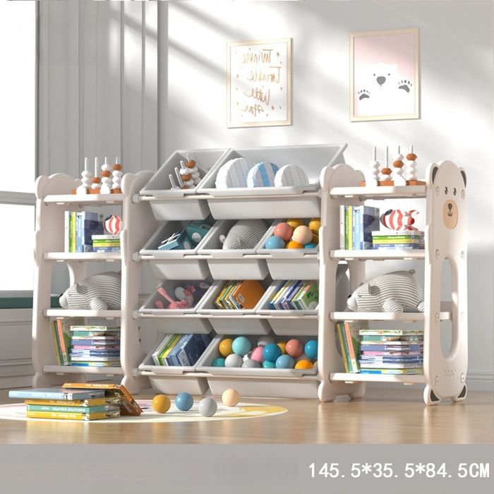 Стеллаж комод для игрушек и книг