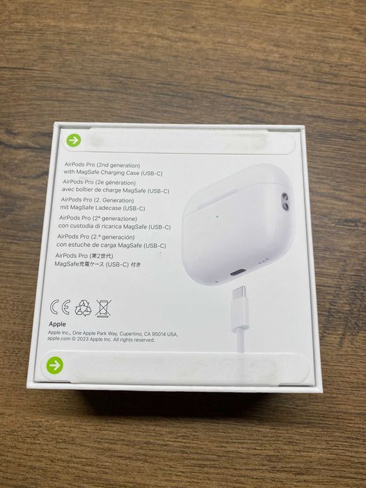 Apple AirPods Pro (Generația 2), USB‑C - Noi, Sigilate