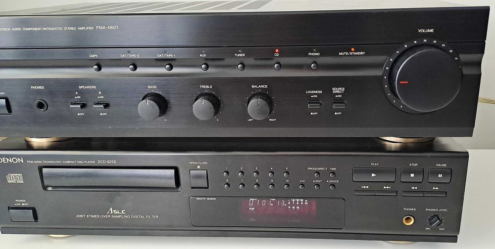 Amplificator PMA-480R + CD DCD-625II ASLC Linie Audio Denon Amplificare High-End