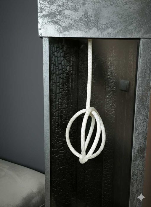 Голяма Стояща Подова Черна Лампа