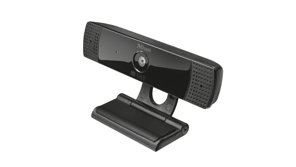 Trust GXT 1160 Vero Camera Web 8MP FullHD 1080P Negru