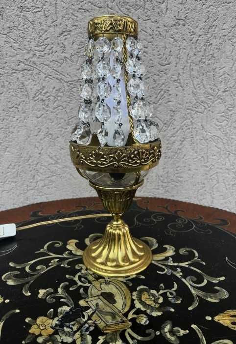 Eleganta lampa de masa Ludovic al XVI-lea-bronz aurit-Franta