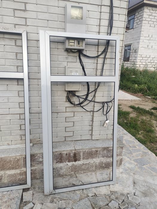 Алюминовые витраж.