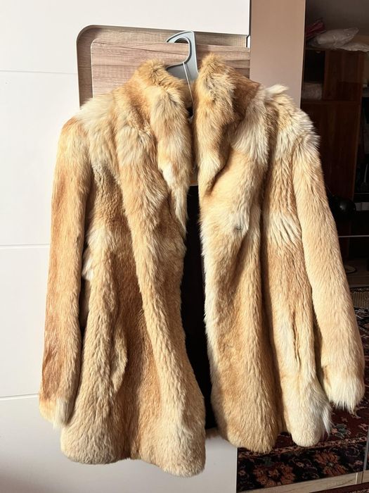 Естествено палто от лисица