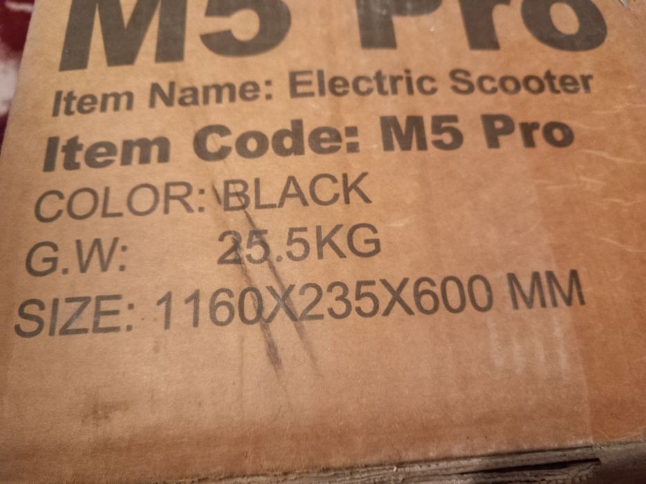 Scuter electric 800w bogist,M5PRO.