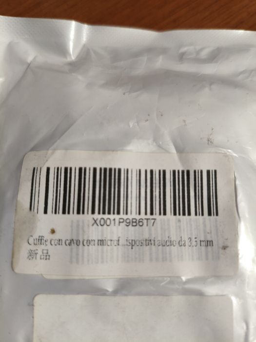 Слушалки с кабел