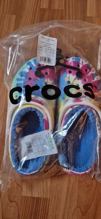 Нови топли чехли Crocs 30, 31, 32, 34, 36, 37