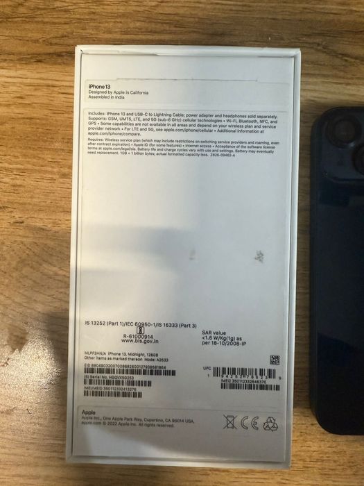 iPhone 13 темно синий