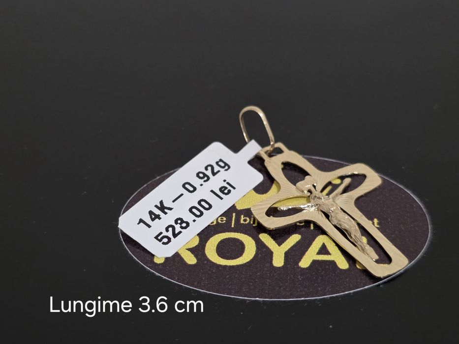 Bijuteria Royal: Pandantiv aur 14k/0.92 gr