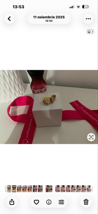 Cercei placati cu aur cartier