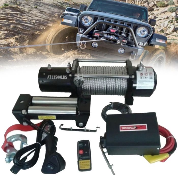 Лебедка 13500 lbs  12V
