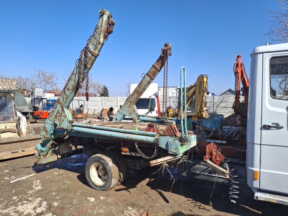 Vand sistem abrollkipper abroll cu lanțuri containiera