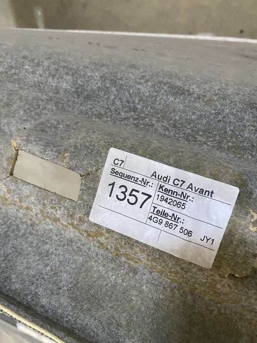 Plafon interior negru Audi A6 C7 Avant