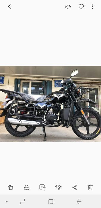 Мотоцикл 200см новыи