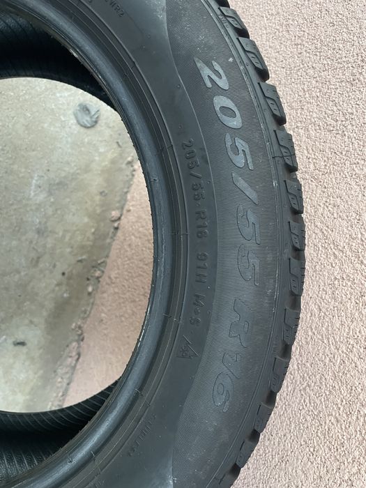 2бр.всесезонни гуми 205/55/R16/Pirelli Winter Cinturato/dot2821