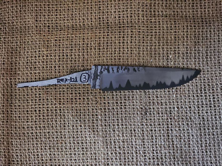 Ковани остриета за нож ръчна изработка