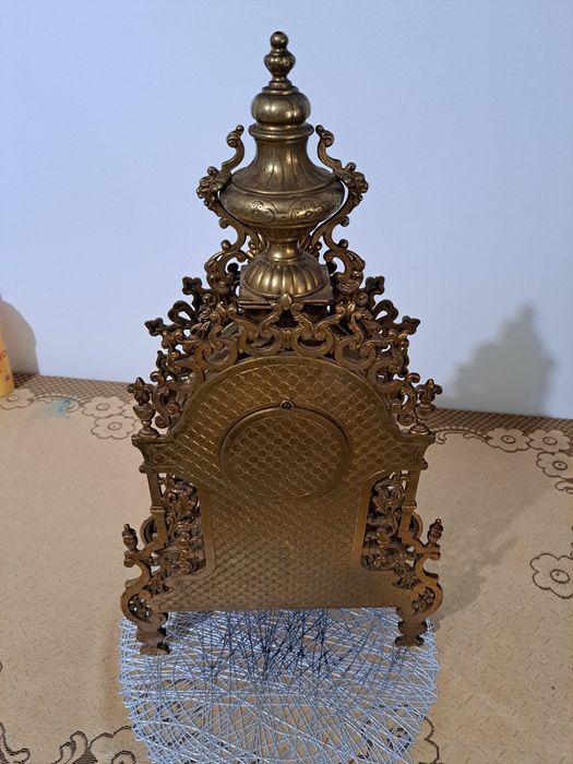 Ceas FRANZ HERMLE IMPERIAL BAROQUE 8 days Alamă/Bronz 8 DAY Clock 1982
