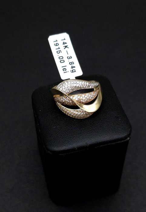 Bijuteria Royal inel din aur 14k 3.84 gr