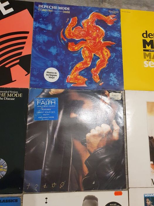 Discuri vinil Depeche Mode,George  Michael,Wham,Michael Jackson, Jackson 5 etc