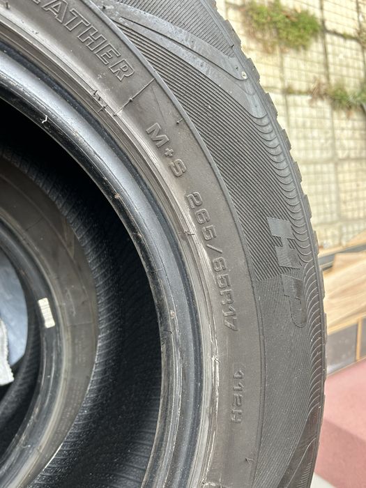 4бр Гуми Goodyear wrangler 265/60/17