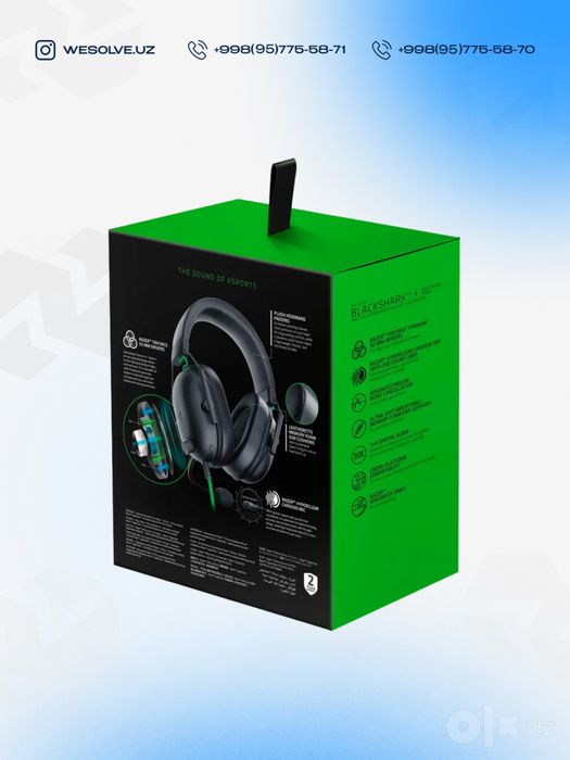 Razer BlackShark V2 X — Black