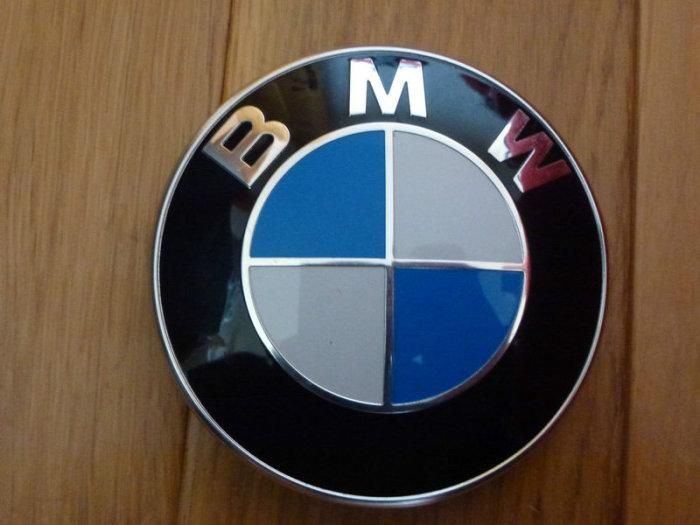 Emblema Logo Capota Portbagaj 82mm 74mm BMW E90 E91 E92 F10 F30 F01
