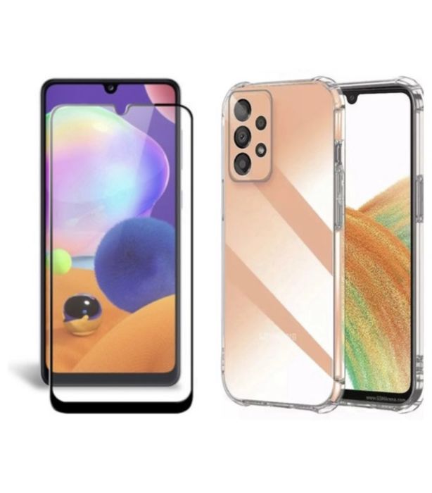 Husa AntiSoc +Folie Sticla 21D Privacy Samsung A13/A23/A33/A25/A16/A17