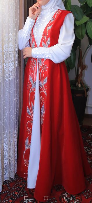 Kelin salom uchun chapon sotiladi 1 marta yarim sat giyilgan quri