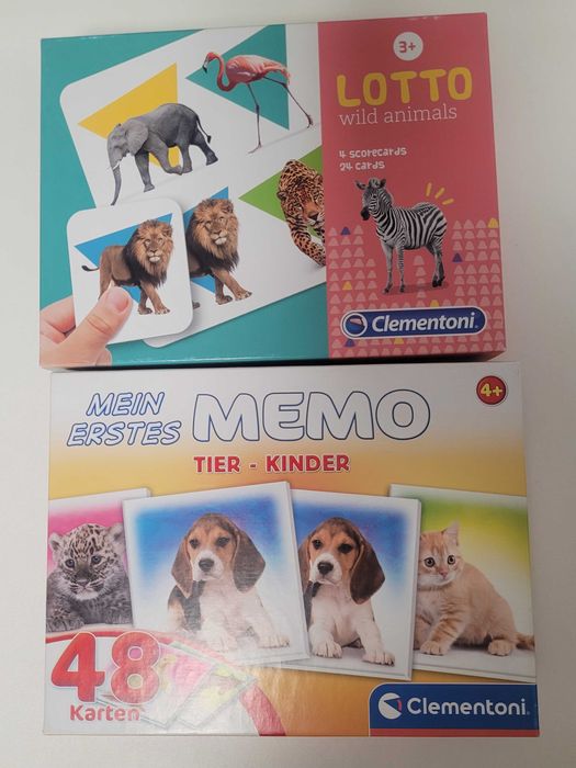 2 jocuri memo si lotto