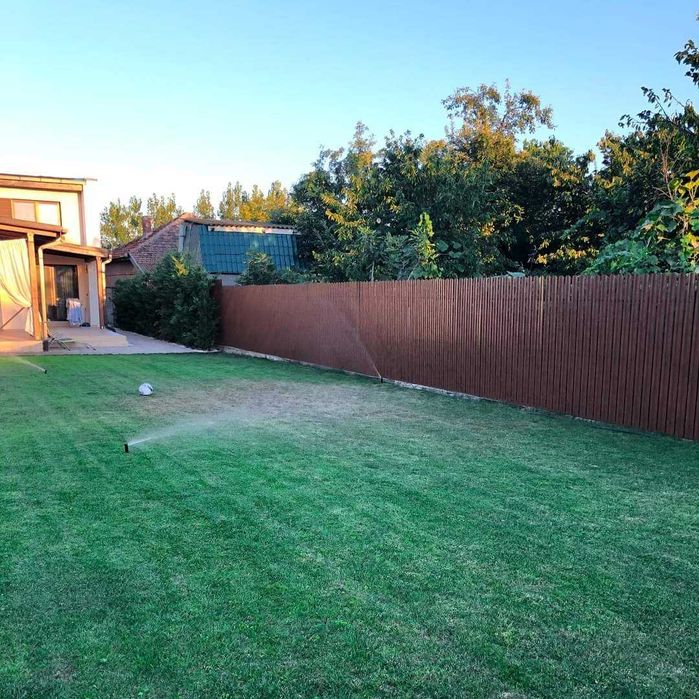 Garduri din sipca metalica, panou stil jaluzele si alte modele