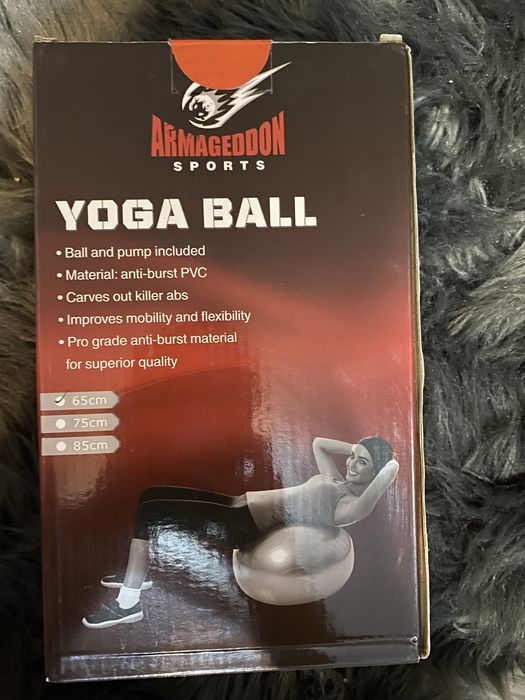 Minge aerobic/ yoga cu pompa inclusa