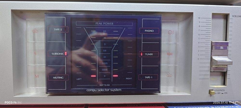 Усилитель Sansui A-909 , в отличном состоянии.