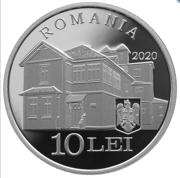 Moneda argint 140 de ani de la nașterea poetului Tudor Arghezi