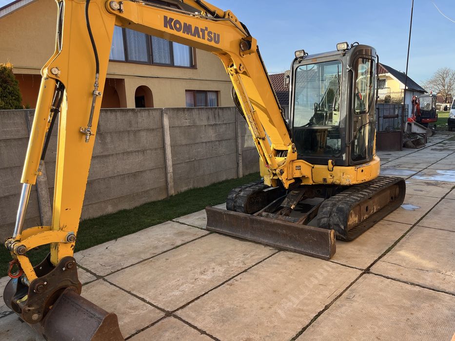 Miniexcavator komatzu pc 55