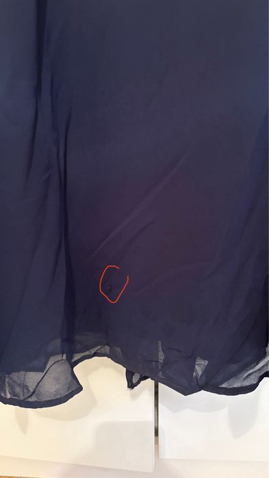 Рокля с паети къс ръкав