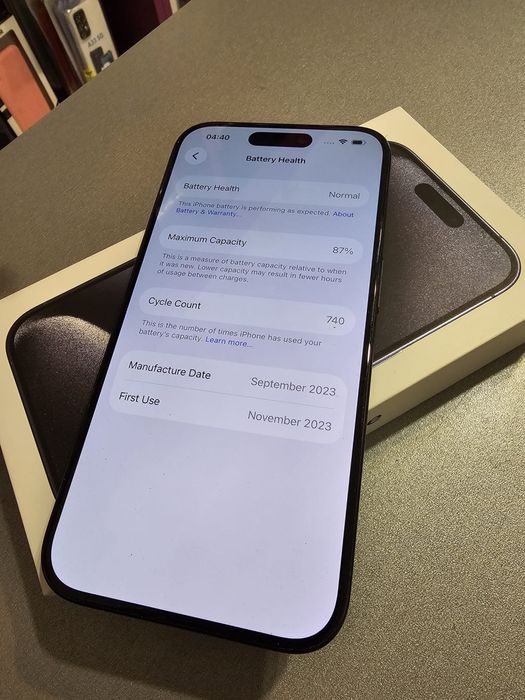 Magazin Vinde : Iphone 15 pro 128gb