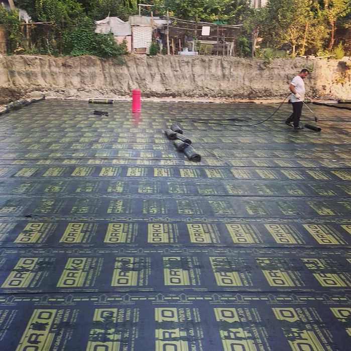 Мягкая кровля,ремонт кровли,фольгоизол и полизол