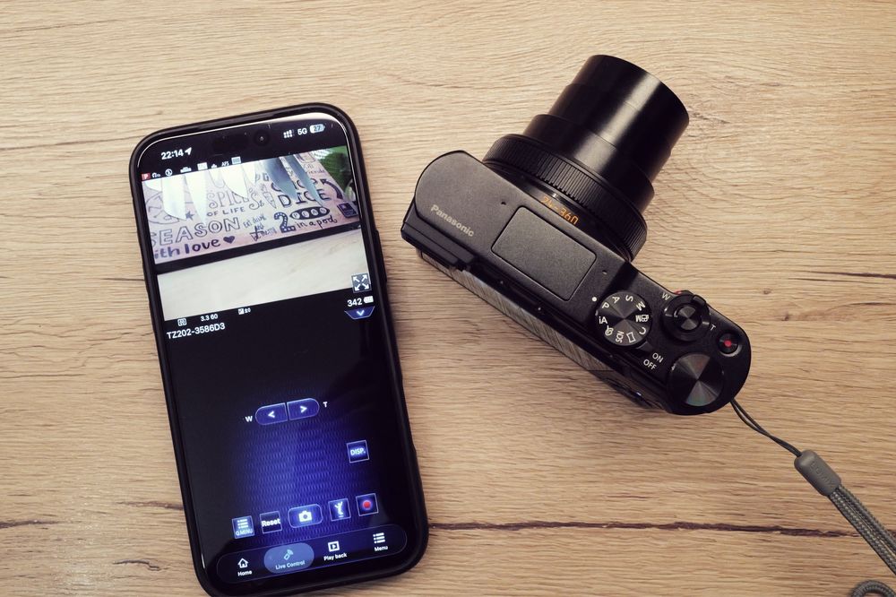 Panasonic Lumix TZ202 Leica Lens 4K WiFi USB Touchscreen aparat foto
