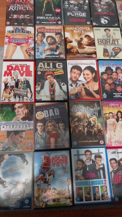 DVD колекция дискове отбрани топ филми 40 бр