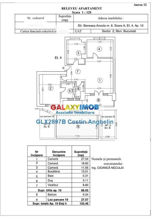 Apartament premium cu 3 camere si vedere catre lac - Floreasca