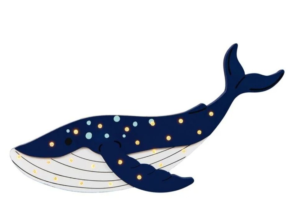 Декоративна дървена led лампа за детска стая