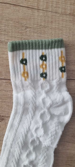 5 бр. красиви дамски цветни чорапки, one size