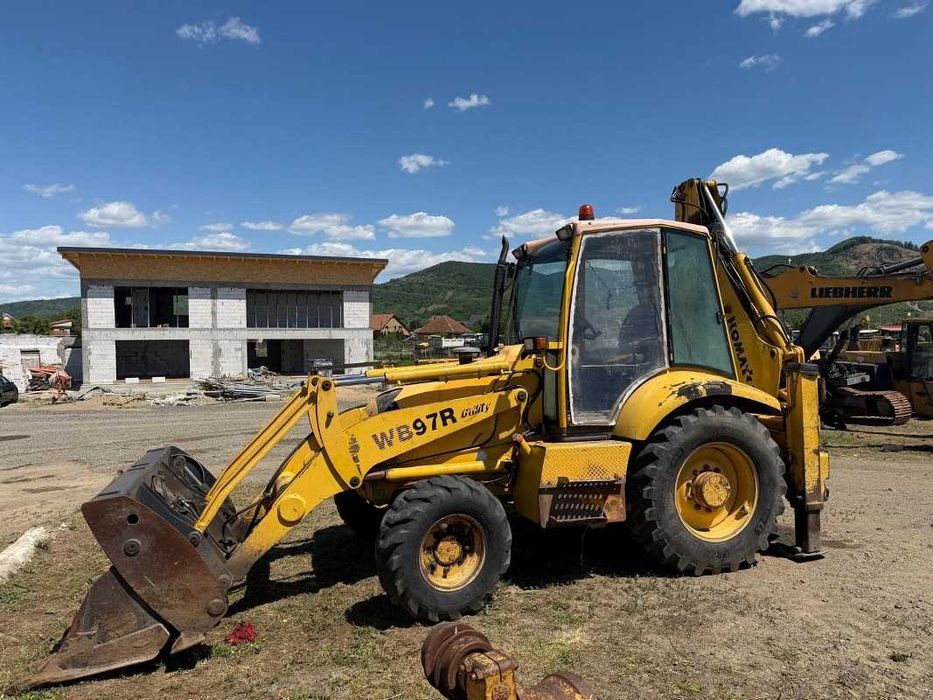 Cilindru hidraulic buldoexcavator Komatsu WB 97 R Utility
