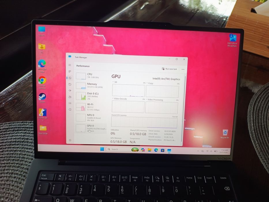 Vand laptop Lenovo X1 Carbon Gen 12 Intel Ultra 7