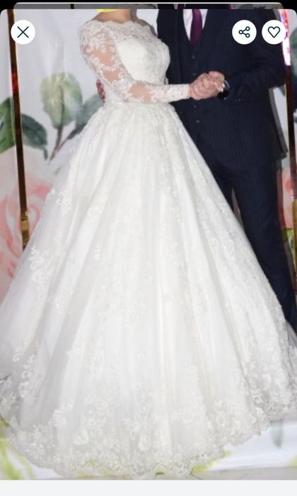 Свадебное платье шикарное